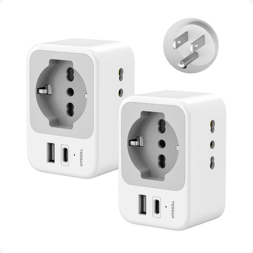 Adattatore presa americana - presa,